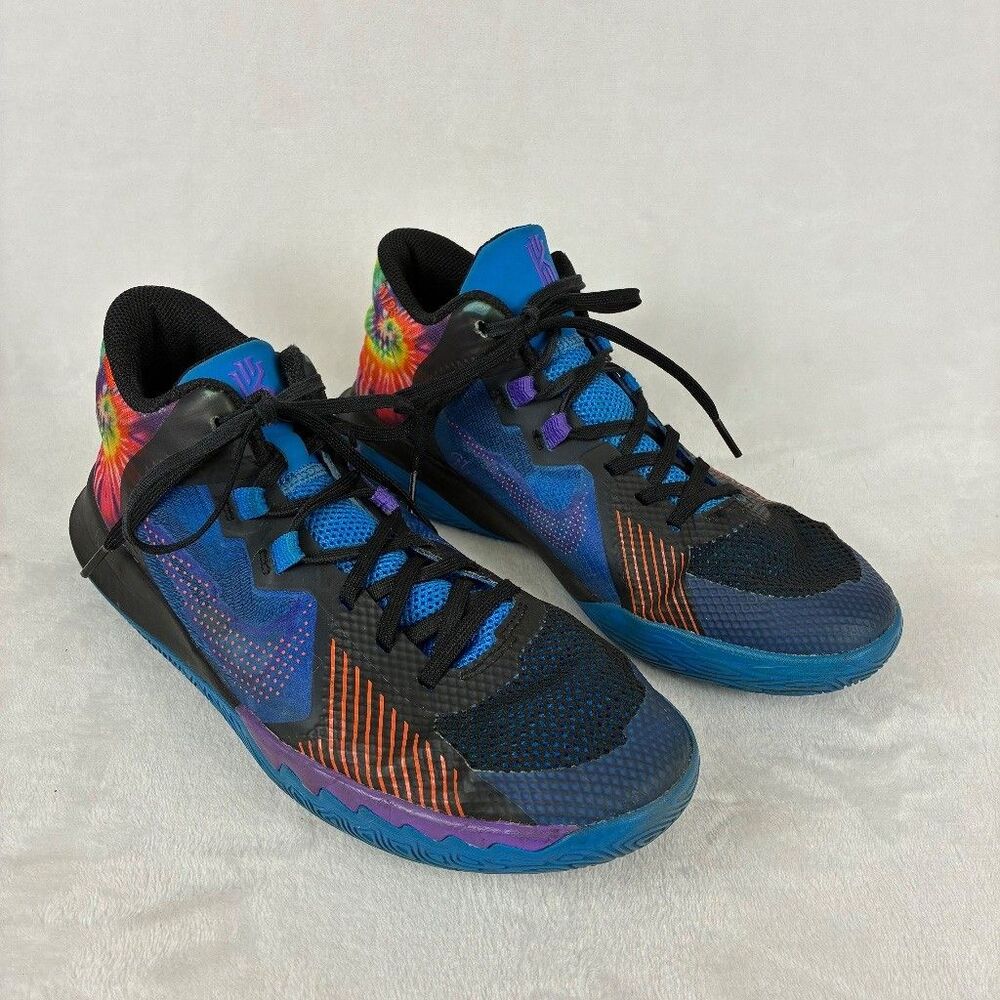 Nike Kyrie Flytrap 5 Blue Tie-Dye Youth Size 7Y Basketball Shoes Sports Athletic